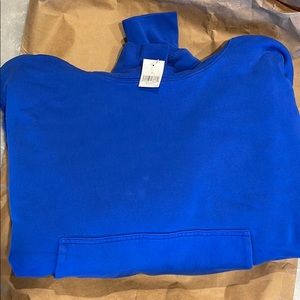 Blue yeezy gap sweatshirt
